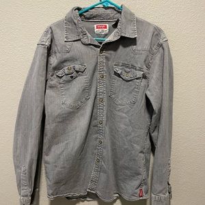 Wrangler Men’s Denim Long Sleeve